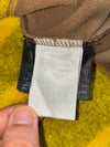 Fila Sport | Yellow Striped Quarter-Zip Fleece (S)