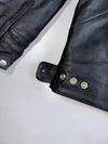 Alpine Star Original Pure Leather Motorcycle Racing Jacket (Paded) (2XL)