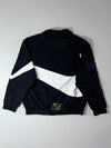 Nike Black & White Big Swoosh Windbreaker Jacket (M)