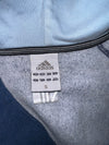 Vintage Adidas 3-Stripe Navy Zip-Up Hoodie (S)