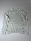 Tommy Hilfiger Grey Argyle V-Neck Sweater (M)
