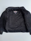 Harley-Davidson Genuine Motorclothes Armored Riding Jacket | Black Denim Trucker Style | CE Certified Protection (Size M)