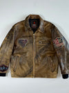 R.B.C. Legend Real Leather International Motor Racing Jacket (L/XL)