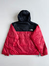 The North Face Red & Black Nuptse Puffer Jacket (2XL)