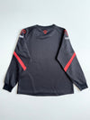 Hummel Black Fleece-Lined Training Sweatshirt – Korean Embroidery – (S)