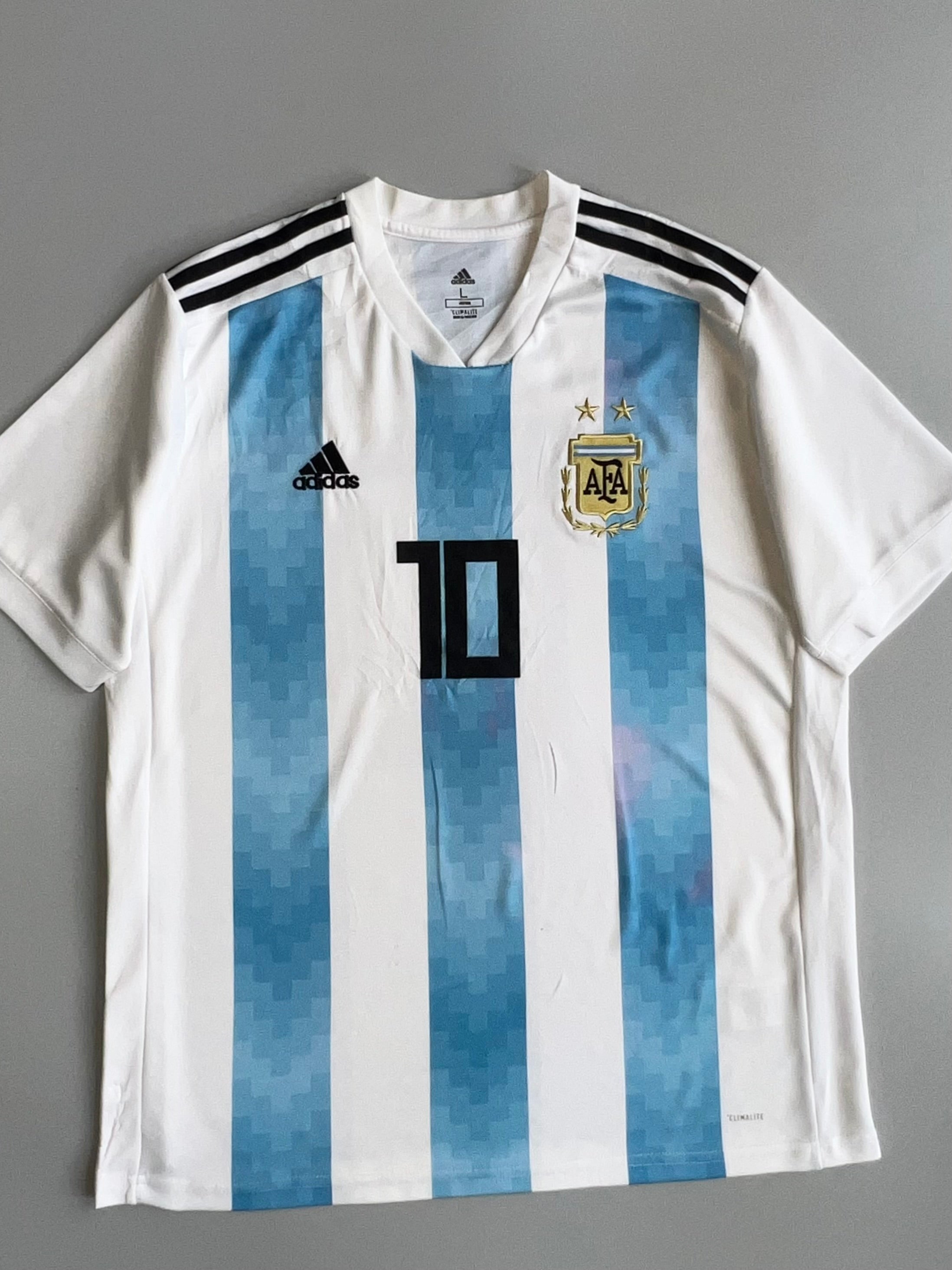 Adidas | Messi #10 Argentina 2018 World Cup Home Jersey (L) – Drip