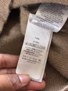 Polo Ralph Lauren Tan Quarter-Zip Sweater – Italian Yarn (S)
