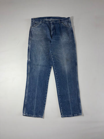 Dickies Relaxed Fit Denim Jeans (W:38) (L:47)