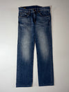 Lee | H.D. Lee Blue Washed Straight Jeans | (W:32) (L:40)