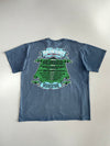 Glastonbury Festival 2013 Official Lineup Faded Blue Gildan Softstyle Tee (XL)