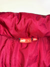 Puma Charcoal Grey Puffer Jacket – Burgundy Lined, Cargo Pockets (XL)
