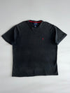 Polo Ralph Lauren Waffle Knit Thermal T-Shirt Black (2XL/3Xl)