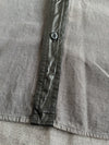 Y2K Simpson Australia Faux Leather Trim Shirt  Pu leather blend (L)