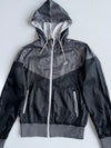 Nike Windrunner Hooded Jacket | Grey Black | (S)