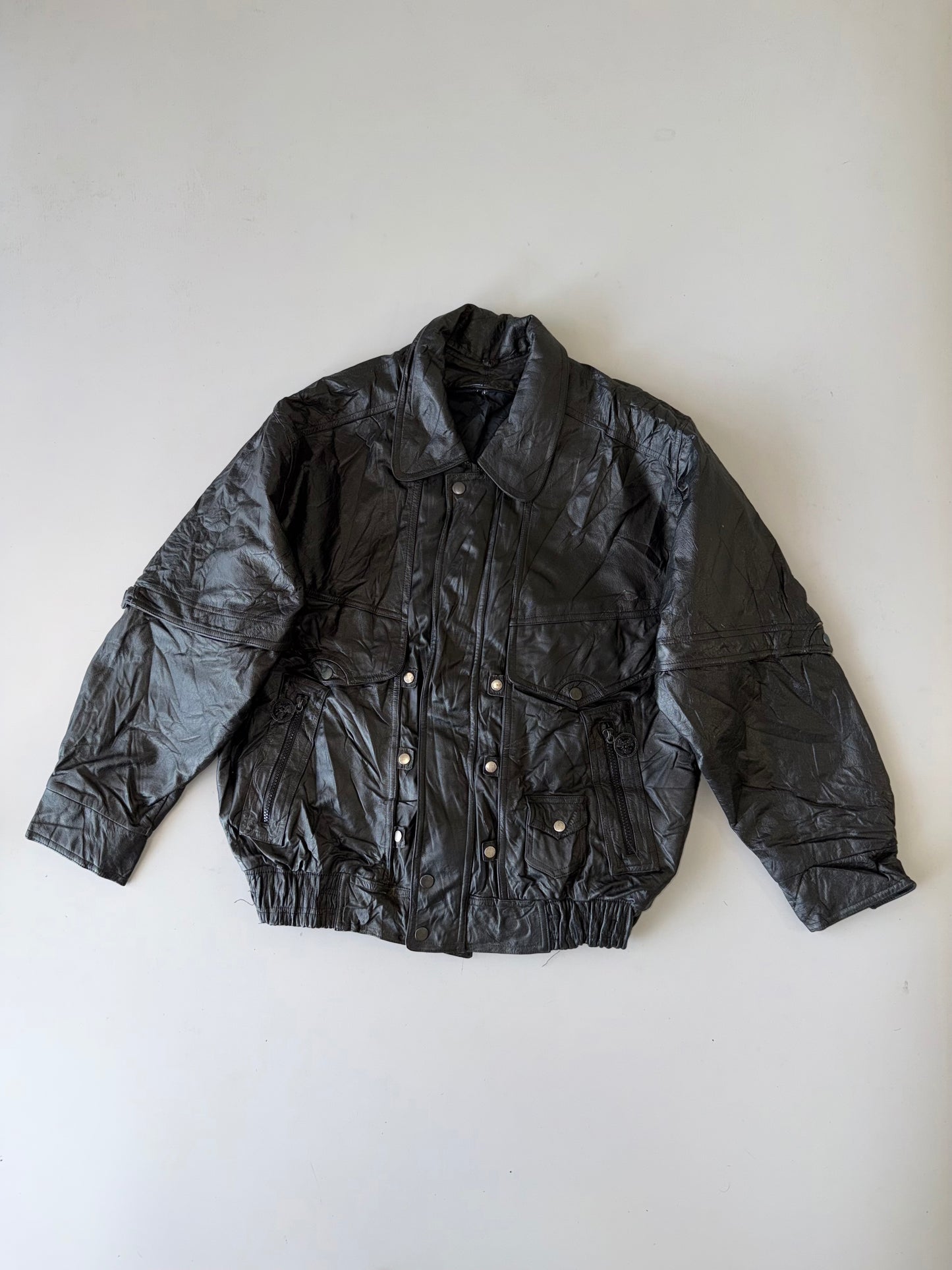 !                               Super Premium Original Leather Jacket (RARE) (L/XL)