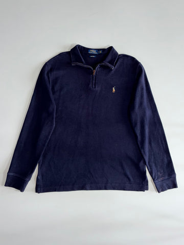 Polo Ralph Lauren Estate Rib Quarter-Zip Pullover (M)