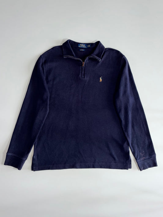 Polo Ralph Lauren Estate Rib Quarter-Zip Pullover (M)