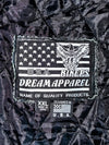 USA Bikers Dream Apparel Vintage Moto Heavy Leather Jacket (L)