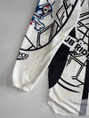 Pub Riders Vintage Motocross Racing Jersey – Black/White (L)
