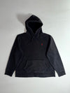 Polo Ralph Lauren | Black Red Pony Logo Pullover Hoodie (XL)
