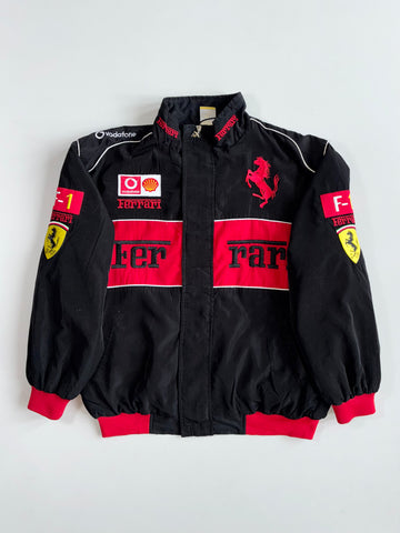 Ferrari | Black & Red F1 Racing Jacket (2XL/3Xl)