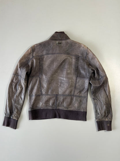 ZDolce&Gabbana Men's Vintage Y2K Leather Jacket (M/L)