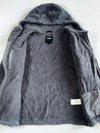 National Geographic Sherpa Fleece Zip-Up Hoodie – Charcoal Grey (L)