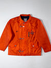 Vintage Snotty Kid Orange Fireman Clasp Quilted Jacket – Kids/Junior (L/XL)
