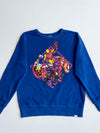 Gap x Marvel | Royal Blue Avengers Comic Crewneck | (S)