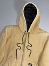Dickies | Vintage Tan Duck Canvas Quilted Hooded Work Jacket (L)
