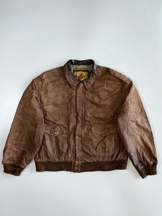 Pelle Cuir Premium Original Leather Jacket (XL)