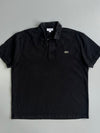 Lacoste Classic Pique Polo Faded Black Crocodile Logo T-shirt (Xl)