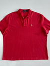 Polo Ralph Lauren Red Pique Polo (2Xl)