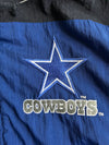 Vintage 90s Apex One Dallas Cowboys Hooded Puffer Jacket (XL)