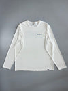 Patagonia Capilene Cool Daily White Long-Sleeve Tee P-6 Logo | 50+ UPF (XL/2XL)