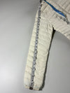 The North Face Reversible Hooded Puffer Jacket in Cream & Abstract Print Women’s (M)