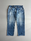 Vintage Lee Jeans Vintage Washed Denim (W:34) (L:38)