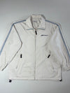 Vintage Reebok Windbreaker Jacket – Cream/Grey (XL)