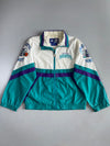 Vintage 90s Starter Charlotte Hornets NBA Windbreaker Jacket (XL/XXL)