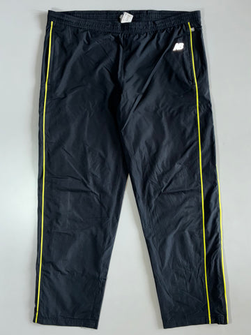 New Balance Black Neon-Trim Track Pants (W:42|L:42)