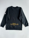 Lonsdale London Lion Embroidered Black Crewneck Sweatshirt(XL)