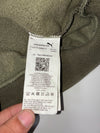 Puma Olive Green Big Logo Pullover Hoodie (S)