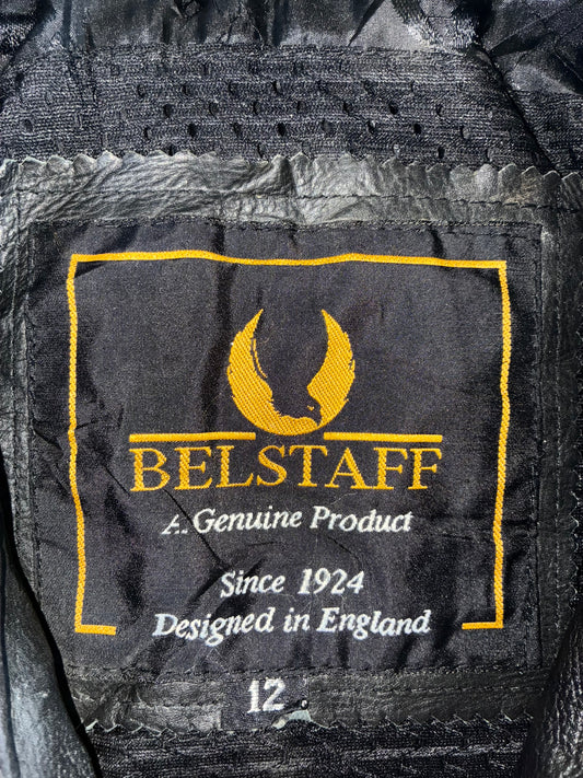 Belstaff Premium Original Heavy Racing Leather Jacket (S)
