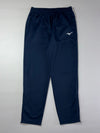 Mizuno Navy Track Pants – Y2K Zip Ankle Sportswear (W:32) (L:40)