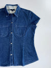 Burberry Premium Original Womens Denim Shirt (S/M)