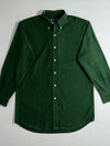 Ralph Lauren "Blake" Oxford Button-Down Shirt — Forest Green (L)