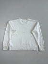 Ami Paris White Ami de Coeur Crewneck Sweater (XL)