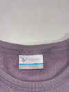 Columbia Tonal Embossed Logo Crewneck – Dusty Purple (M)