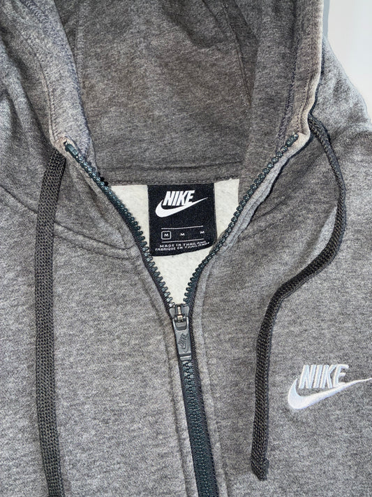 Nike | Grey Full Zip Hoodie | (M/L)