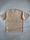 Lifework | Bearbrick Embroidered Oversized Tee | Light Beige (XL)